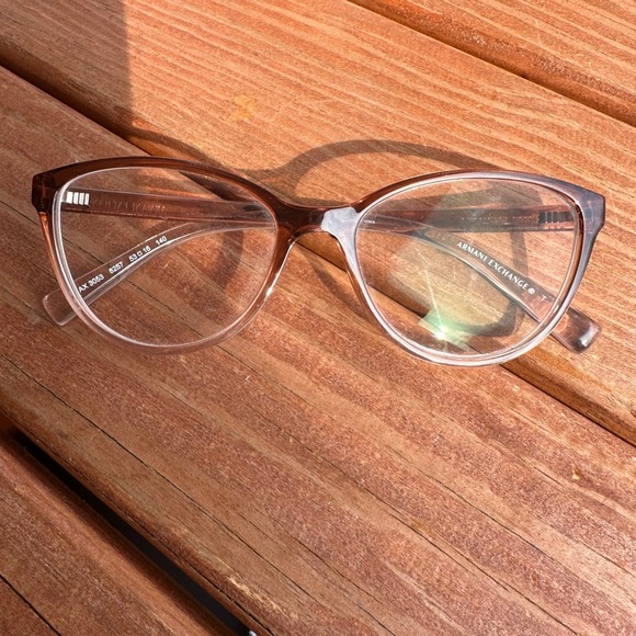 Armani Exchange Frames of Life Cat Eye Eyeglasses Designer Glasses 53-16-140 - Picture 5 of 8